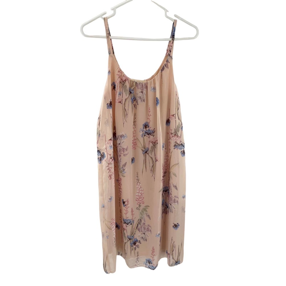 Love Crazy Blush Pink lined floral sundress Small